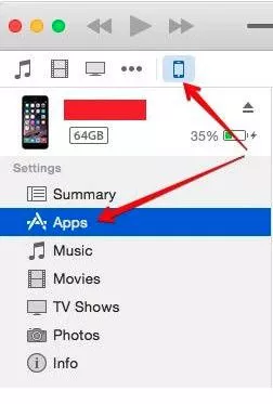 recuperar aplicaciones eliminadas en iPhone de iTunes