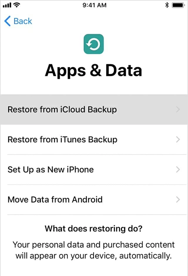 Cómo restaurar los mensajes de WhatsApp usando iCloud en iPhone XR