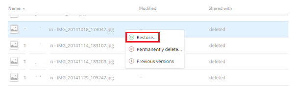 Cómo recuperar fotos eliminadas permanentemente en Android con Dropbox
