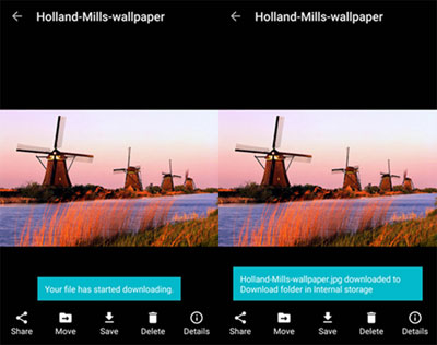 Cómo guardar archivos OneDrive a Android2