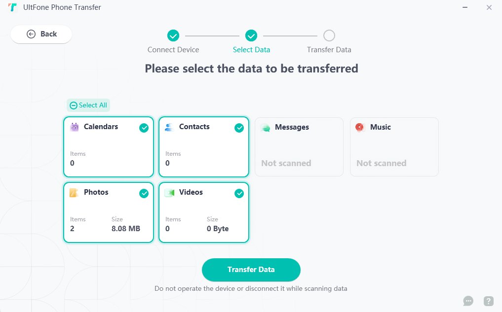 Copiar datos a iOS correctamente