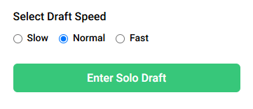 Seleccionar velocidad de borrador