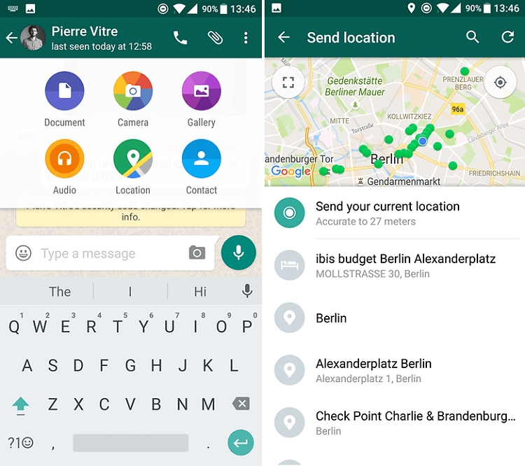 Ubicación falsa de WhatsApp Cambiar ubicación directamente en WhatsApp