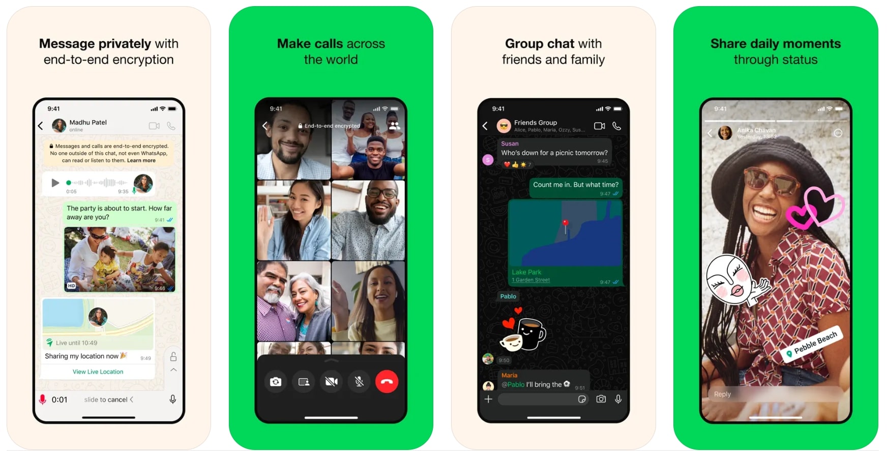 Descripción general de WhatsApp