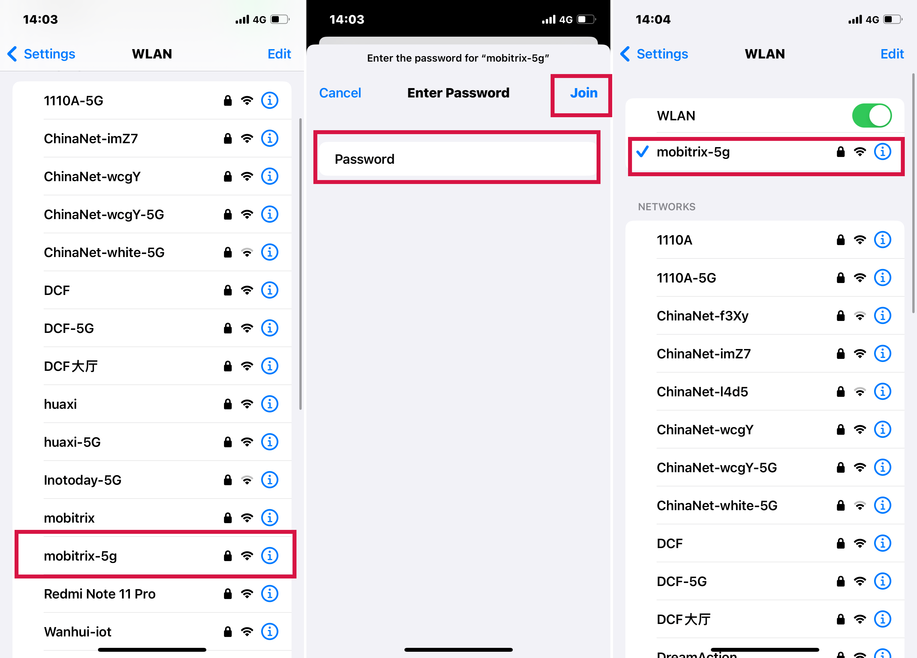 Pasos para conectarse a una red Wi-Fi a través de la configuración del iPhone