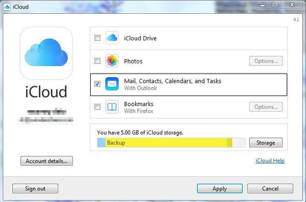 ir a iCloud Control