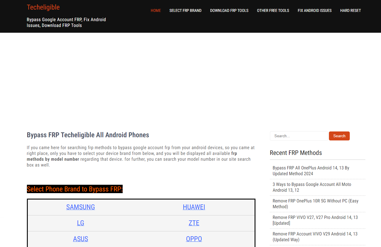 Techeligible FRP Bypass