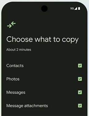 Transfiera fotos de iPhone a Android con Android Switch