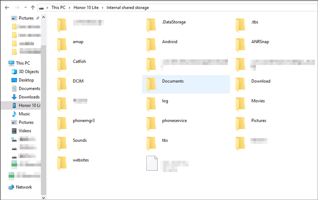 Copiar archivos de Android a PC a través del cable USB