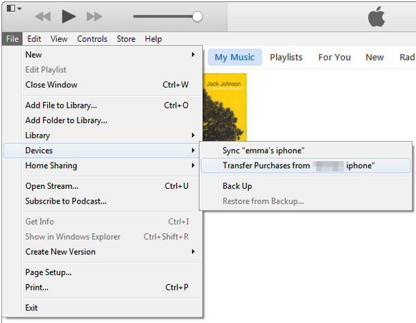 Cómo transferir tonos de llamada desde iPhone a iTunes a través de iTunes