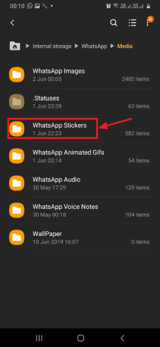 Transfiera las pegatinas de WhatsApp al nuevo teléfono