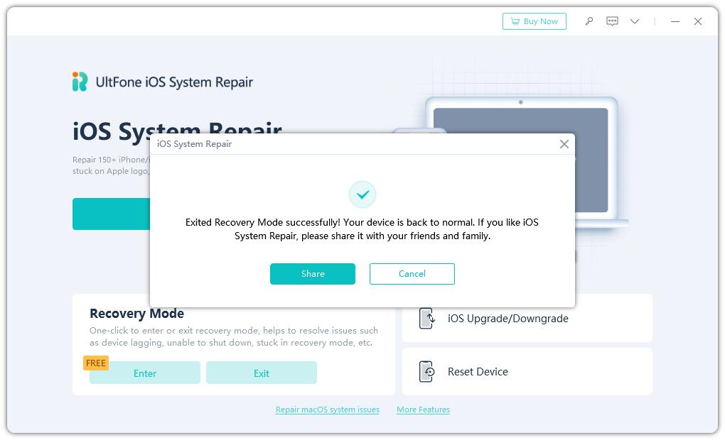 iPhone atascado en modo de recuperación después de la actualización fallida