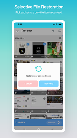 Software de recuperación de fotos de Android como Undeleter Recuperar archivos y datos