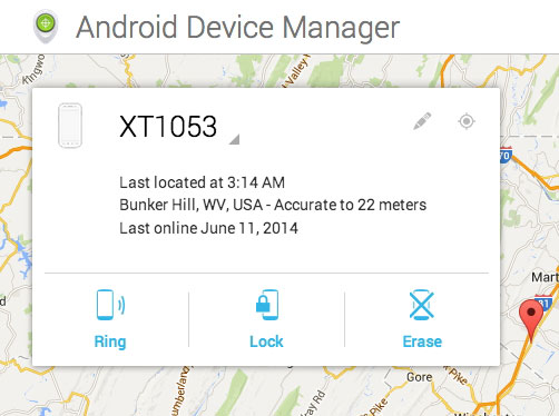 Cómo desbloquear el código PIN Samsung Galaxy S4 a través de Buscar mi dispositivo