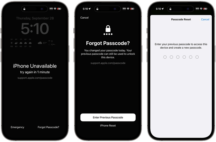 Desbloquear iPhone con iOS 17