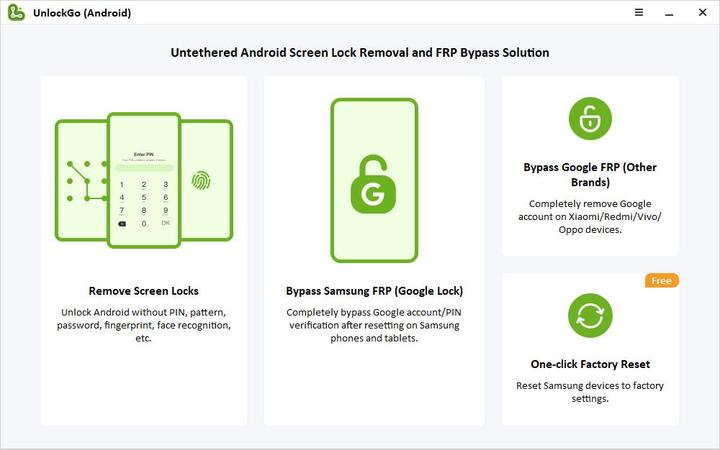 Paso 1: simplemente descargue e instale la herramienta. Una vez hecho esto, conecte su dispositivo Samsung y haga clic en 