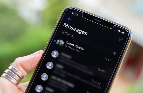 no entra un enviado iMessage iOS 16