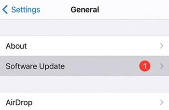 Actualización de iOS