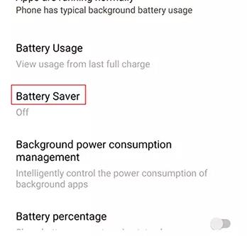 ahorrador de batería Vivo