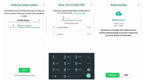 Recupere videos eliminados de WhatsApp en Android a través de una copia de seguridad local