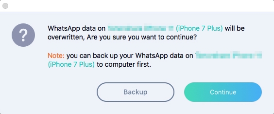 Datos de WhatsApp sobrescritos en iPhone