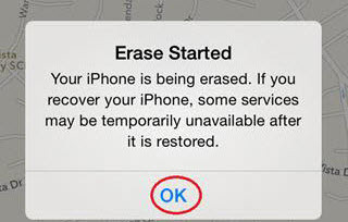 Limpie el iPhone de forma remota